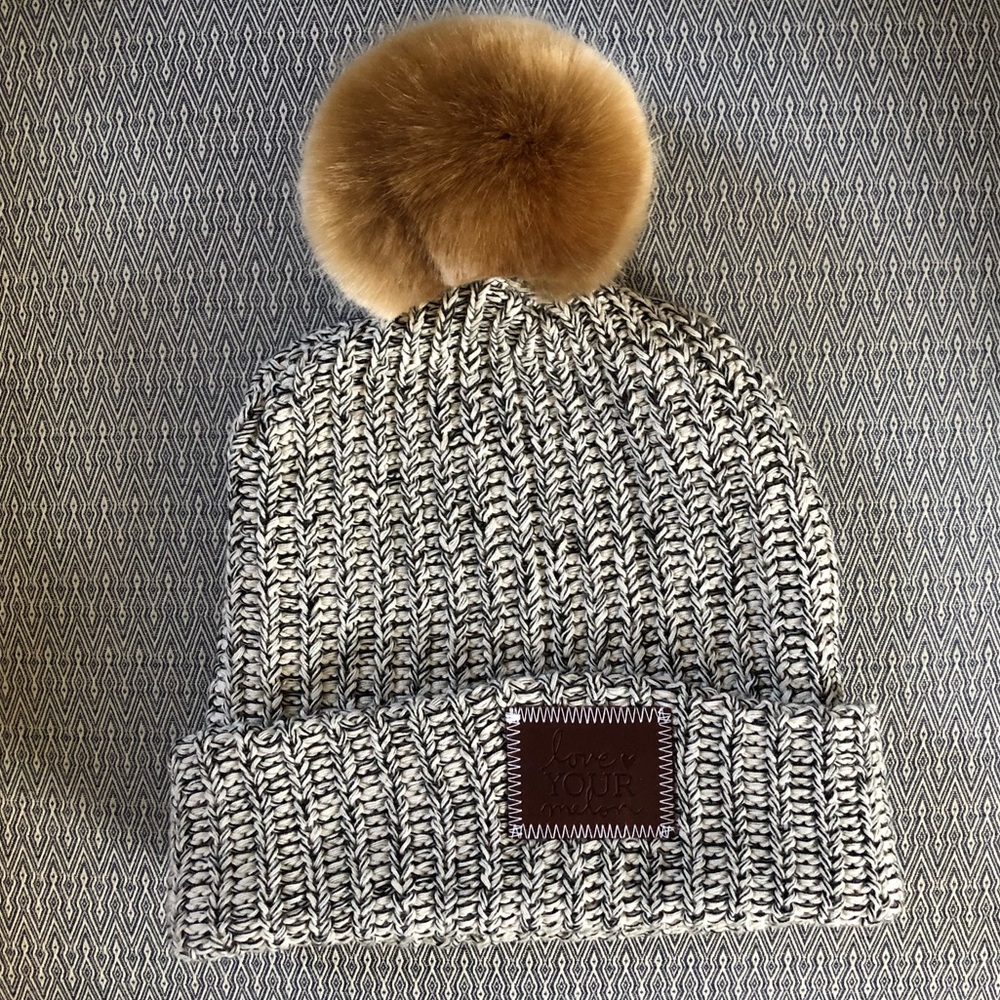 Love Your Melon Pom Beanie, never worn!